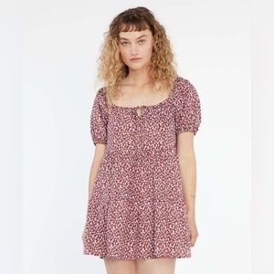 NEW LACAUSA Playa Mini Dress - Cocoa Magic Mushroom